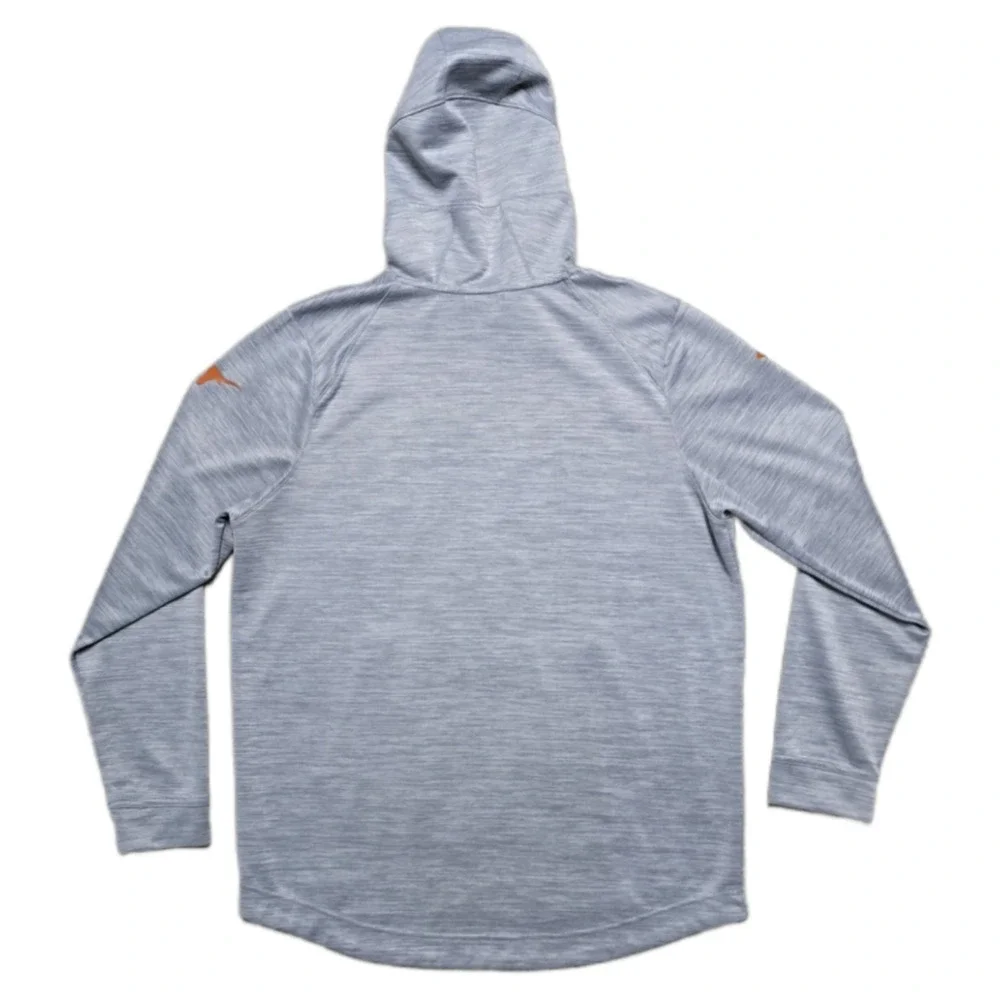 Texas Longhorns Hoodie Mens XL Gray Nike KD Shooter Performance‎ Dri-Fit